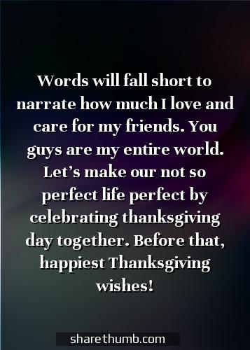 thankful for friends quotes thanksgiving